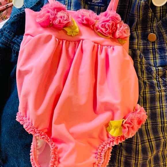 NWOT Kate Mack Roses Bubble One Piece - Picture 4 of 12